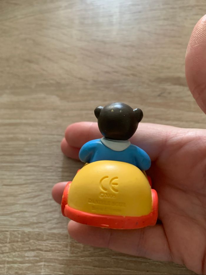 6 figurines petit ours brun les véhicules - photo numéro 5