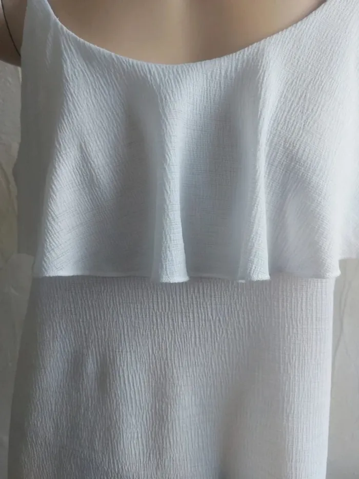Débardeur blanc léger Taille XL - photo numéro 2