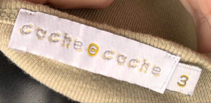🌿T-shirt manches longues kaki Taille 40 – Cache Cache - photo numéro 5