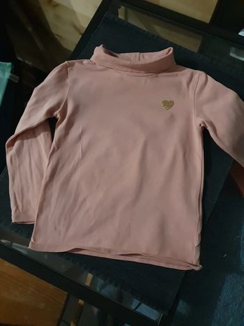 Tee shirt col roulé vertbaudet