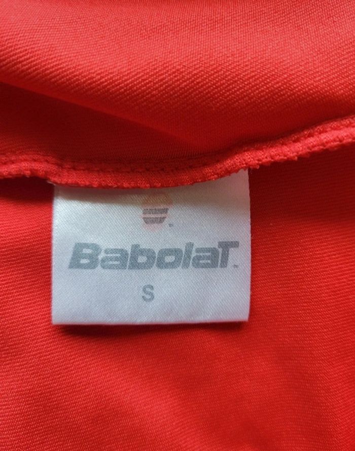 T-shirt rouge manches courtes Babolat Taille S - photo numéro 7