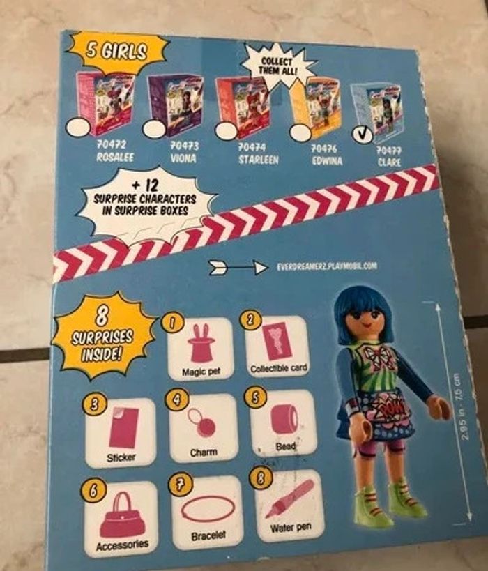 Playmobil Everdreamerz 70477 Clare Le Monde de la BD Neuf dans son emballage - photo numéro 2