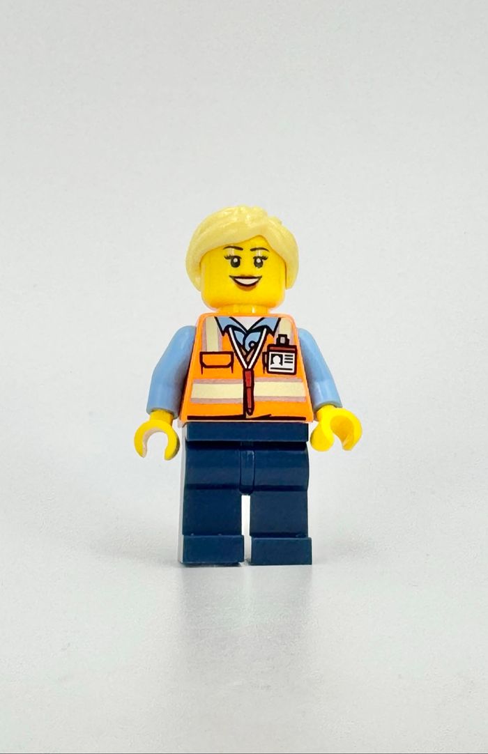 Lego Figurines City : Employée du Train Cargo 60198 - NEUF