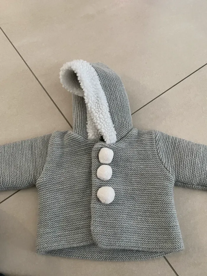 Gilets / Vestes bébé 1 mois mixte - photo numéro 2
