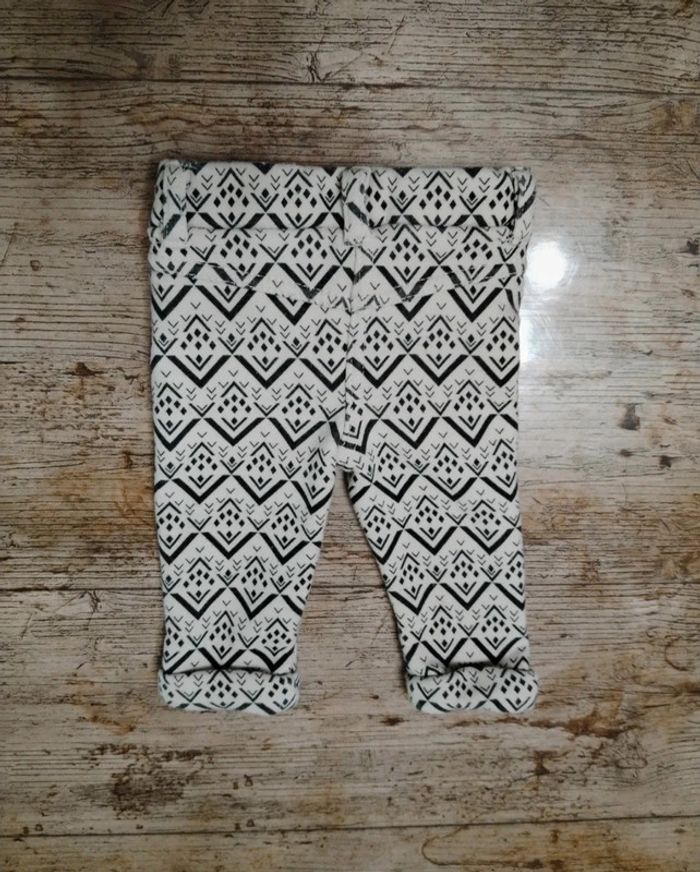 Joli pantalon en coton fille 3 mois TAO - photo numéro 3