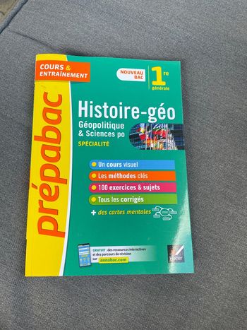 Histoire géo hggsp bac 1ere spécialité prepabac