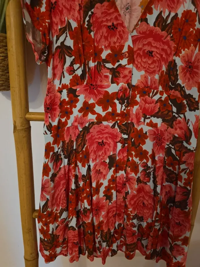 Robe d'été fleurie zara - photo numéro 3