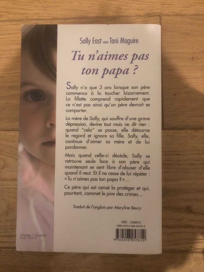 Tu n’aimes pas ton papa ? Sally East - photo numéro 2
