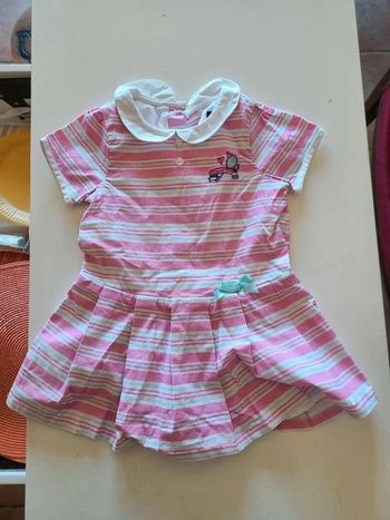 Robe Sergent Major 12 mois manche courtes