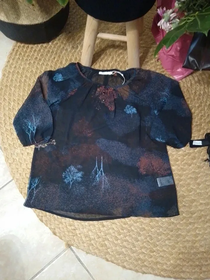 Tunique légèrement transparente Sirup taille S - 100% polyester - photo numéro 8