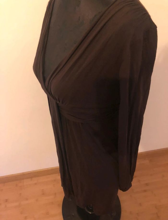 320 - Robe marron Etam - photo numéro 5