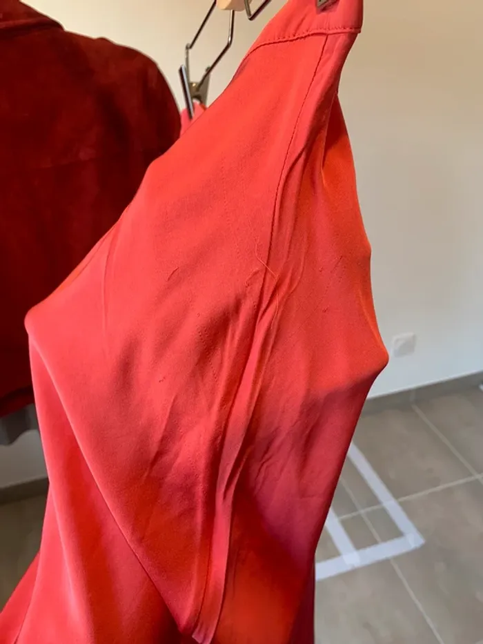 Jupe rose fuchsia Claudie Pierlot taille 36 - photo numéro 7