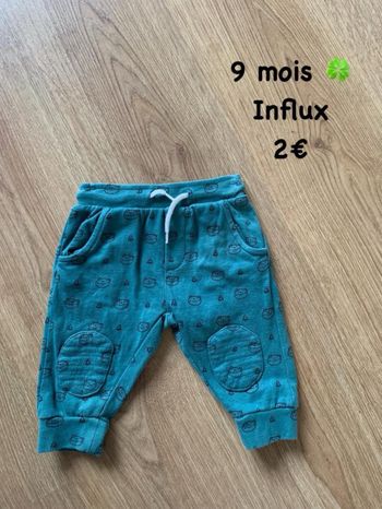 Pantalon 🍀 9 mois 🍀 Influx