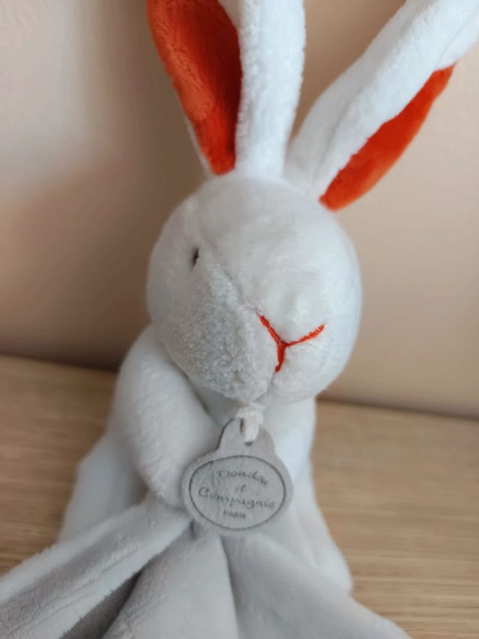 Doudou lapin blanc doudou et compagnie - photo numéro 2