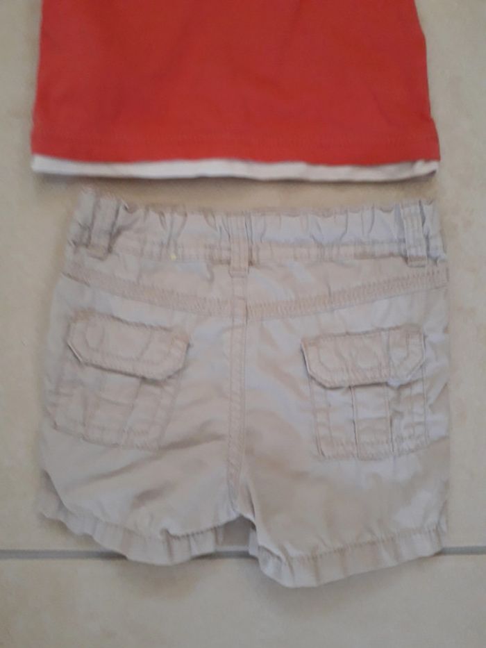 T-shirt + Short - 6 MOIS - photo numéro 6