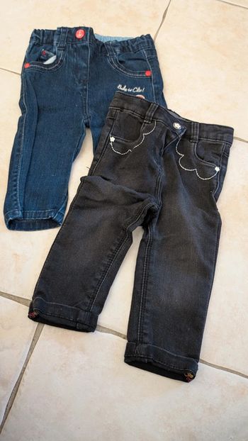 Lot de 2 jeans