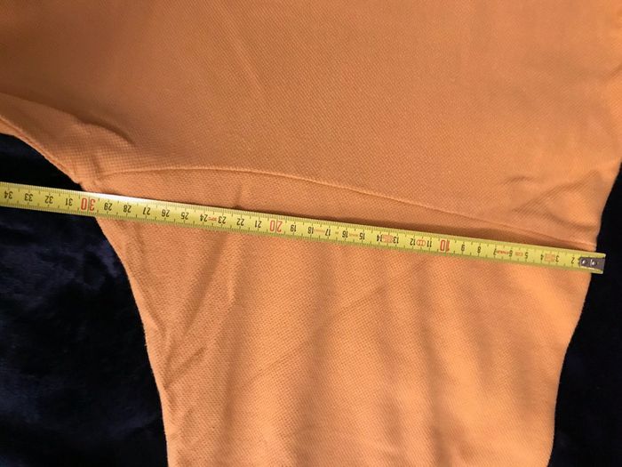 Pull Lacoste vintage taille L couleur moutarde - photo numéro 11