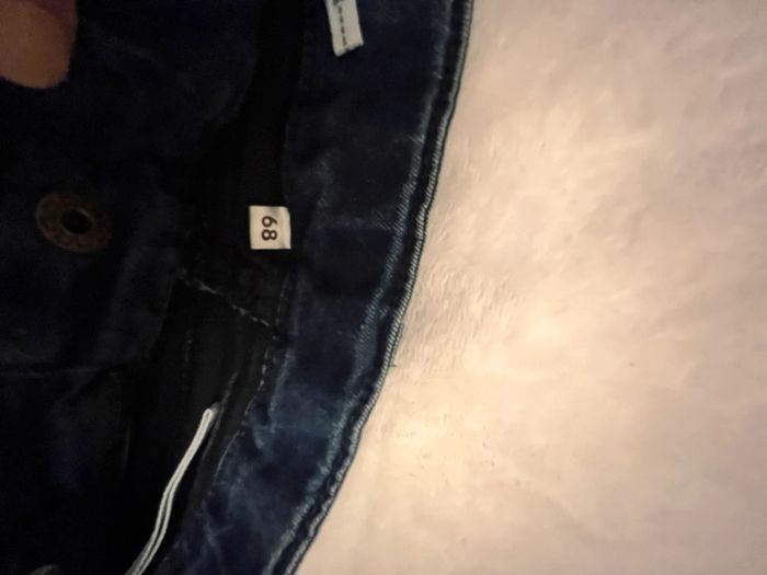 Lot 2 jeans élastique 6 mois - photo numéro 3