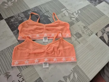 Lot de 2 brassières 10/12 ans