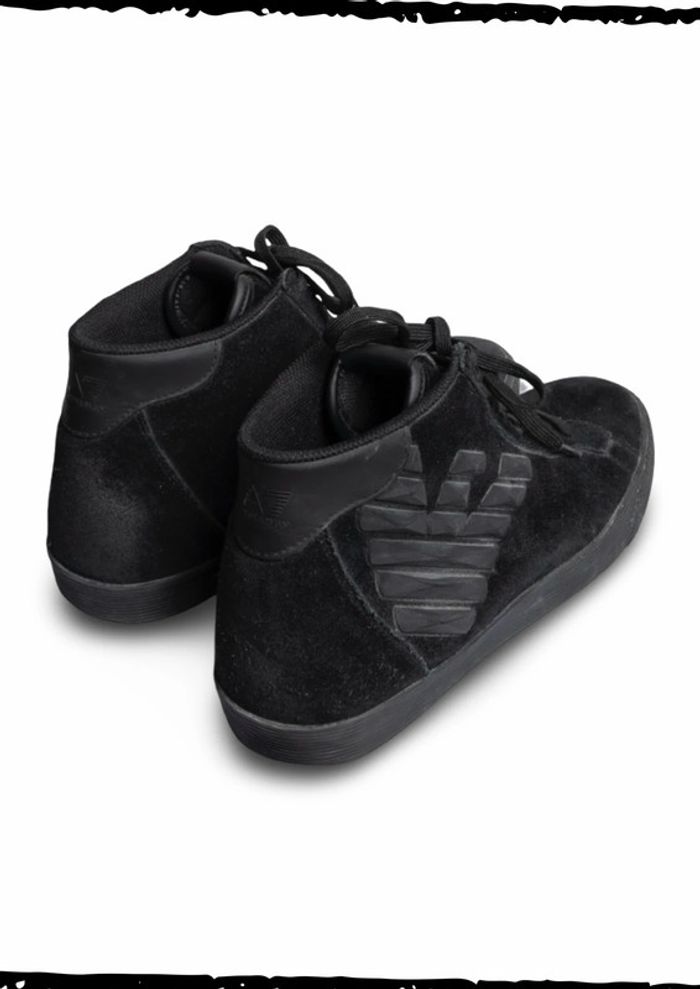 Baskets montantes Emporio Armani – Coloris noir uni Taille 44 - photo numéro 9