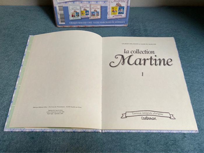 Lot de 2 livres de la collection Martine n°1 et 2. À la mer, au cirque, à la ferme et en voyage - photo numéro 8