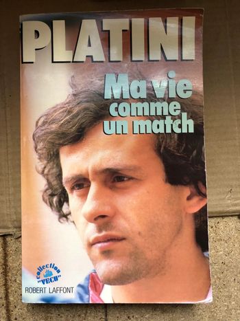 Livre Michel Platini Ma vie comme un Match