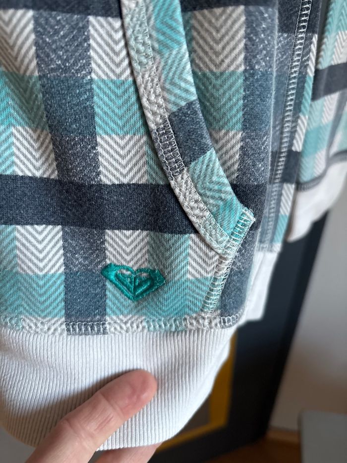 Veste Roxy 14-16 ans imprimé bleu - photo numéro 2