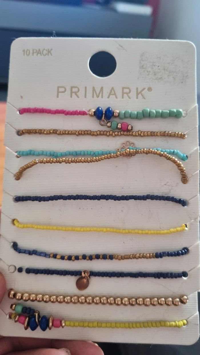 Lot bracelets neuf primark