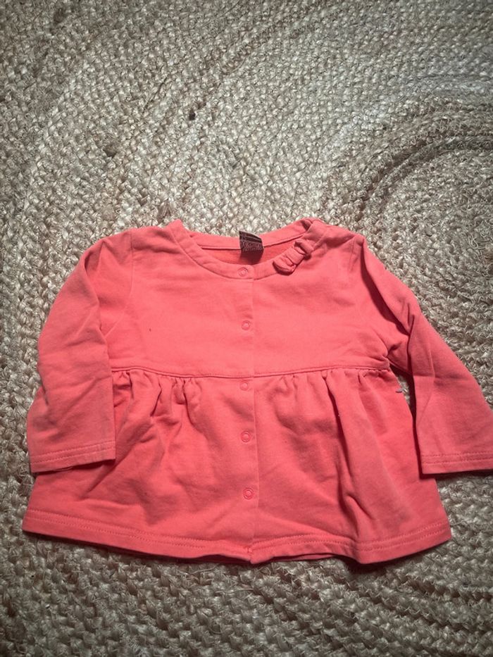 Gilet bébé fille