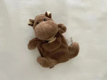 Doudou marionnette hippopotame histoire d ours