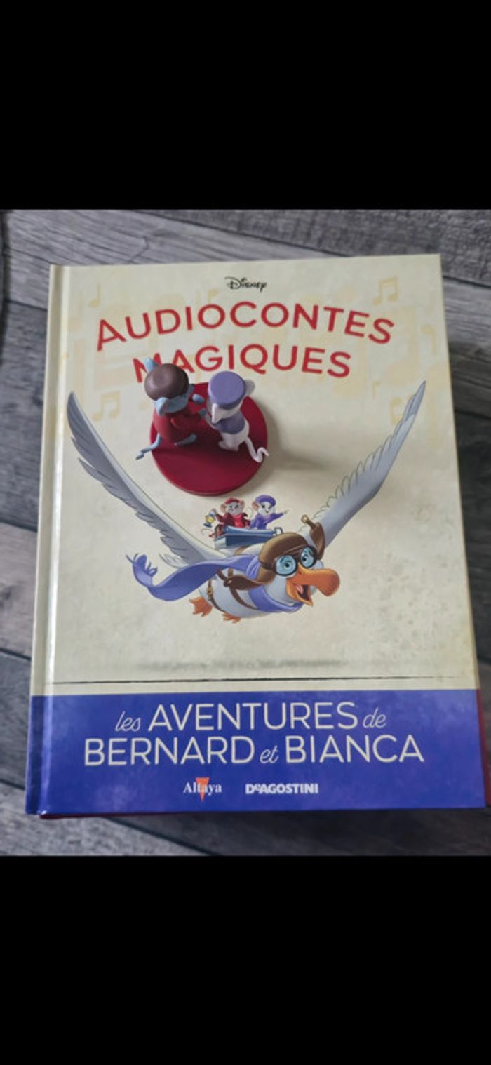 Livre et figurine 32 des audiocontes Magiques altaya audio conte audio compte disney32