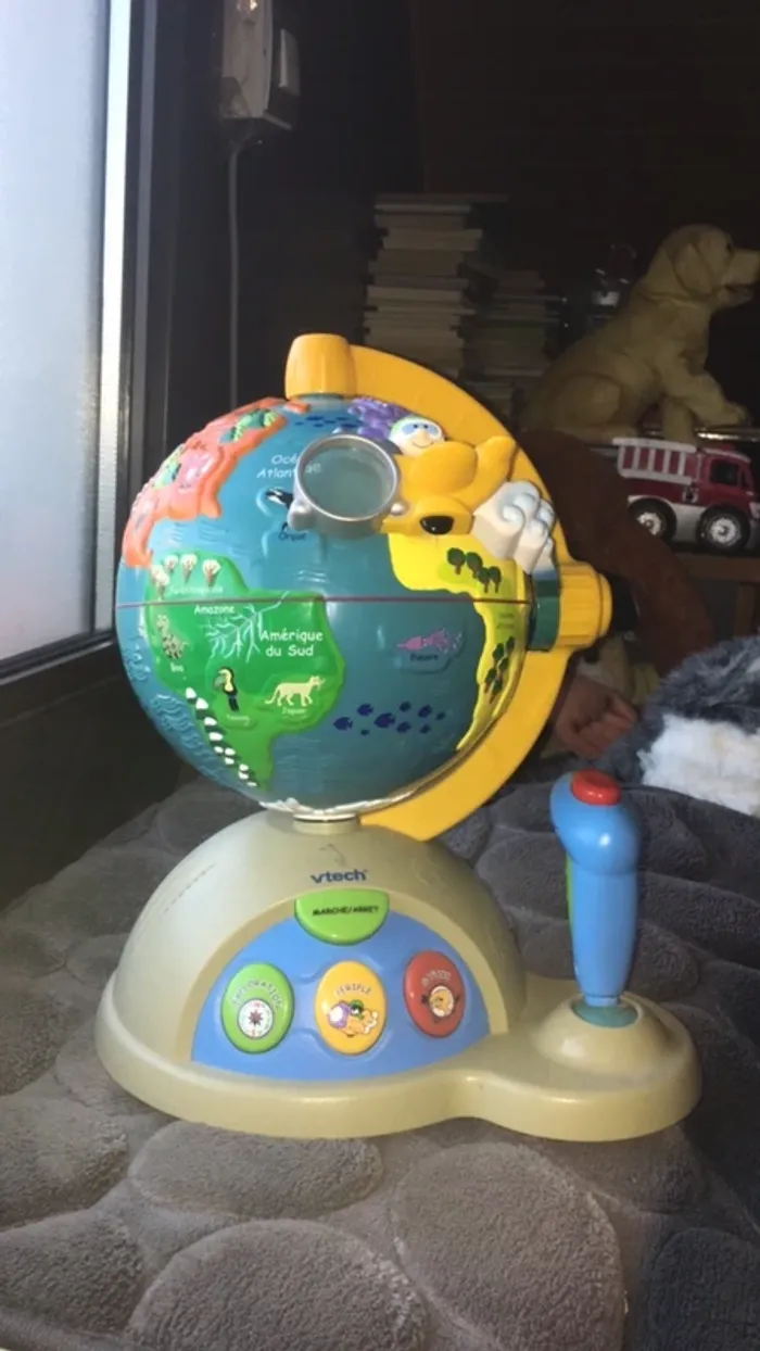 Globe 🌍 pour enfant interactif