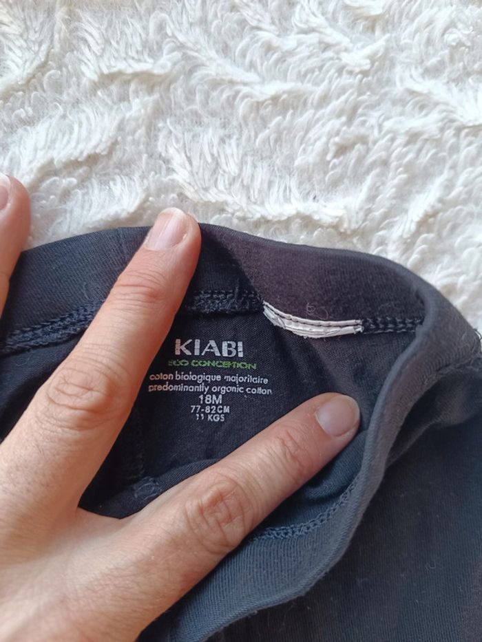 Tee shirt chemise blouse sans manche glace + legging offert Fille 18 mois Sergent major - photo numéro 11