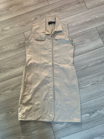 Robe femme taille 40 en jean beige