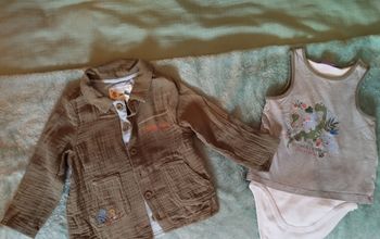 Ensemble haut body chemise bebe sergent major 