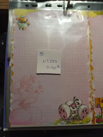 Feuille Diddl A5 297 0,40€