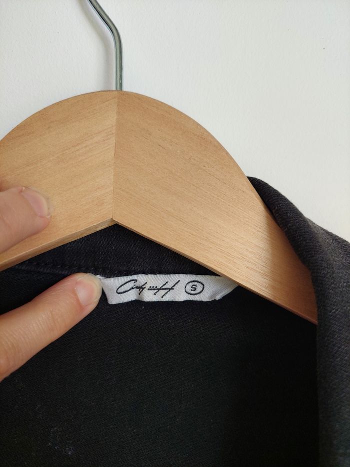 Veste jeans et tweed - photo numéro 3