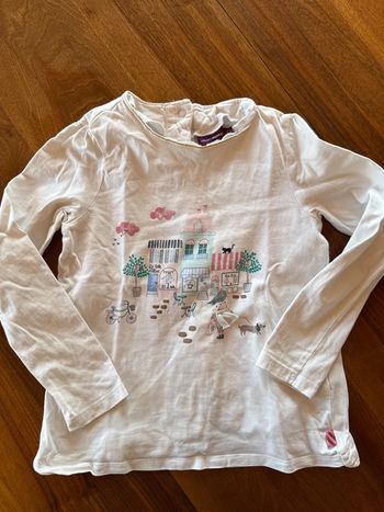 T-shirt manches longues, Sergent Major fille, 7 ans