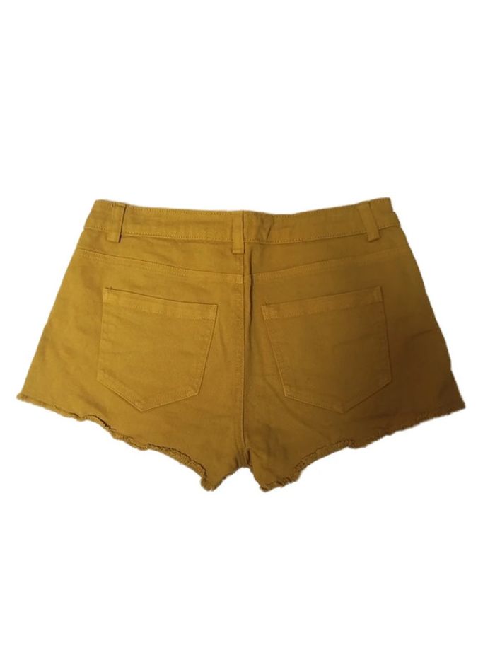 Short en jean moutarde - Benoa - taille M - photo numéro 2