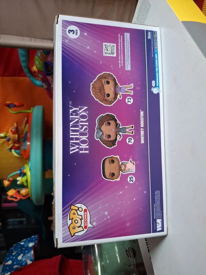 Tripack funko pop Whitney Houston - photo numéro 3
