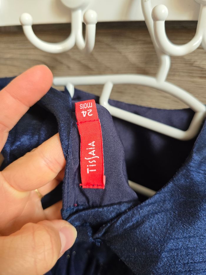 Vêtement Bébé Fille - Robe bleu - Tissaia - 24 mois - photo numéro 9