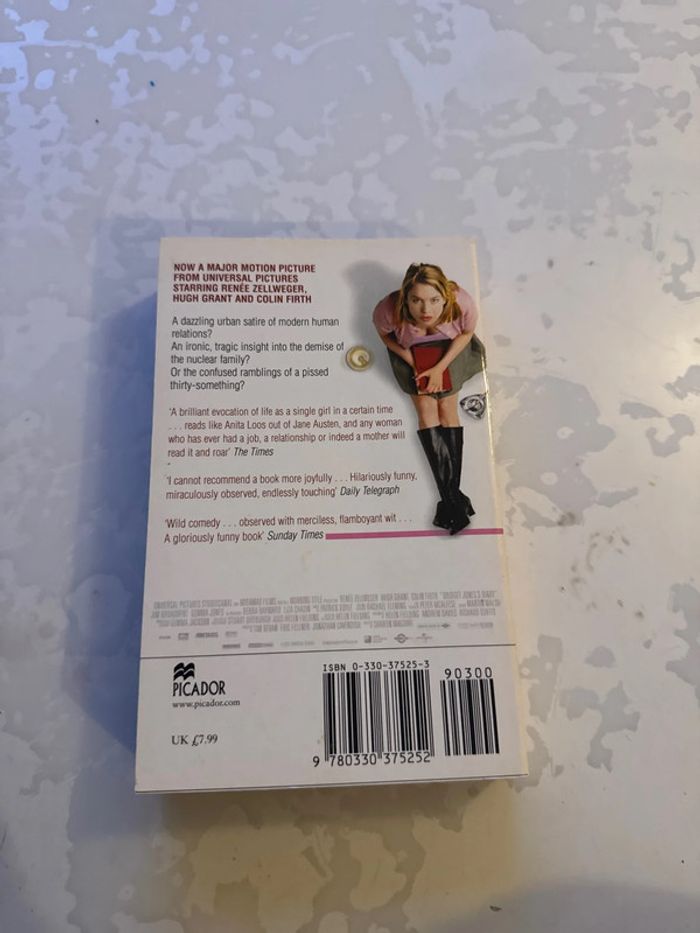 Livre bridget jones’s diary - helen fielding - livre en anglais - photo numéro 3