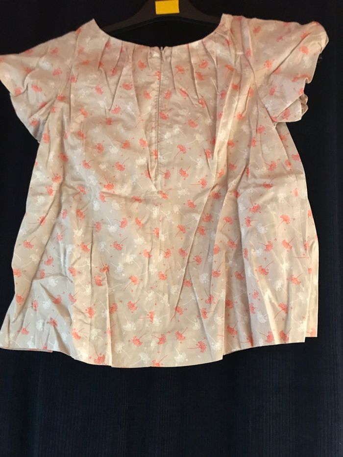 Chemisier Vert Baudet. 10 ans. Beige - photo numéro 2