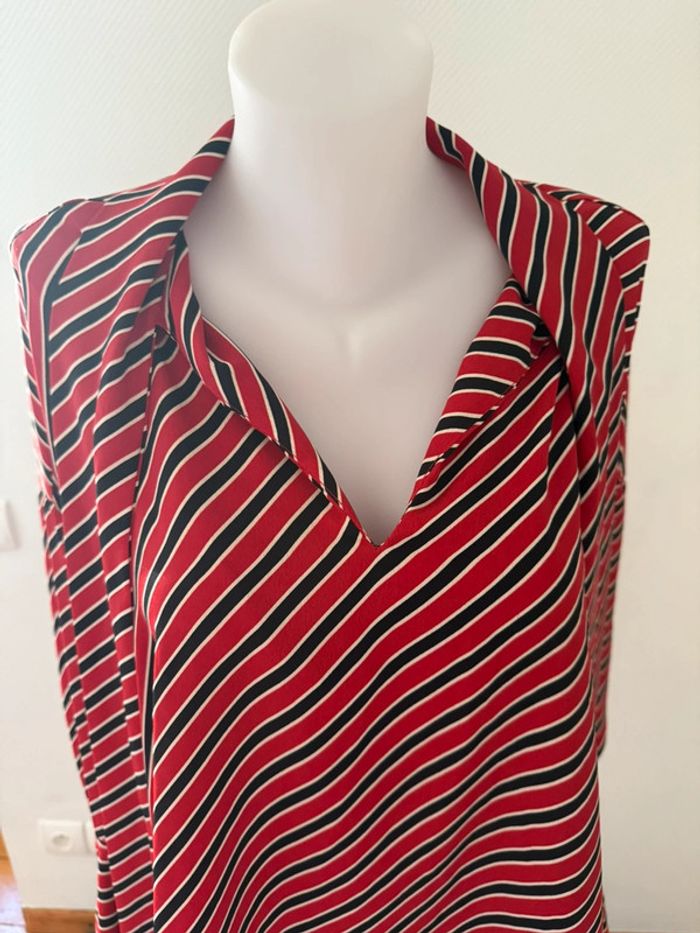 Blouse en très bon état taille L mango - photo numéro 3