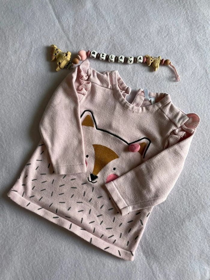 Pull fille 12 mois orchestra