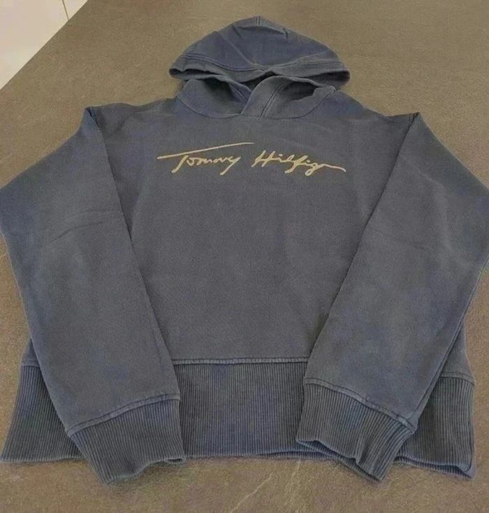 35 € Sweat à capuche Tommy Hilfiger 11 ans - photo numéro 2
