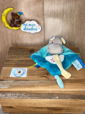 NAT184 Doudou hippopotame 🦛 babynat