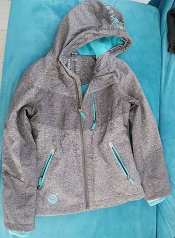 Veste de ski soft-shell chaude 