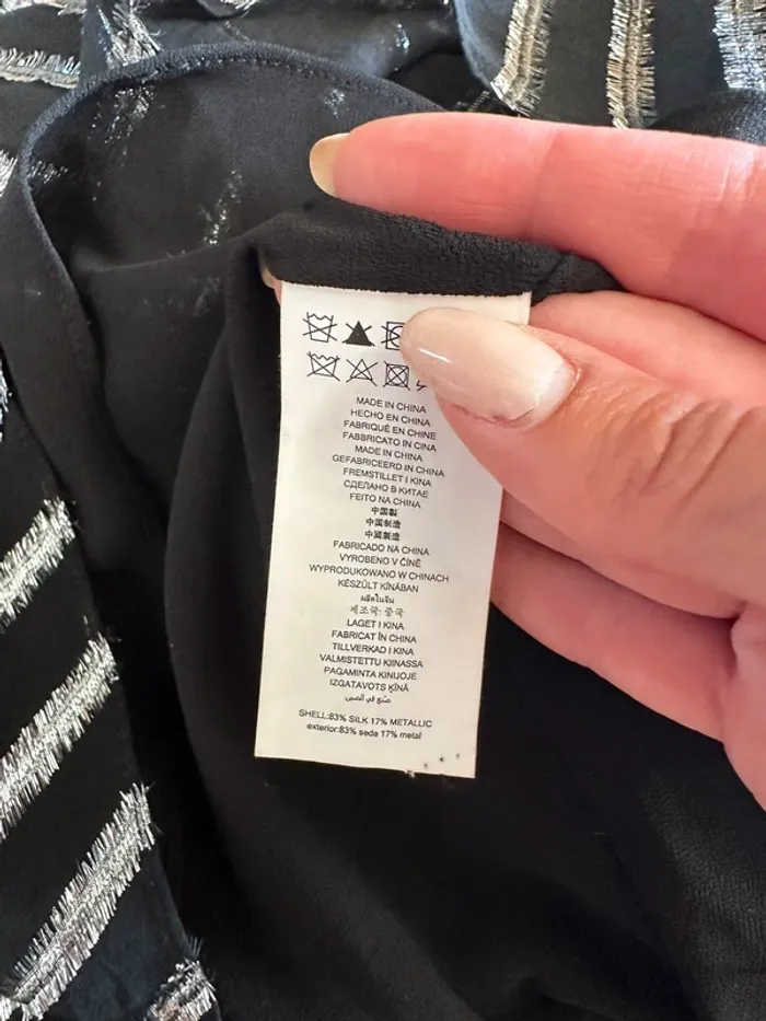 Robe Michael Kors noire et argentée taille 38 - photo numéro 8