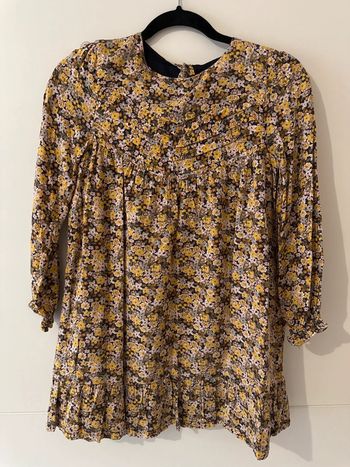 🌼 Robe fleurie Sergent Major - Taille 9 ans (134 cm)